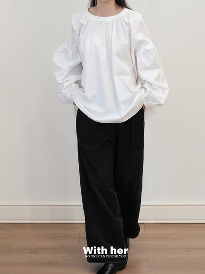 Voluminous Sleeve Shirt