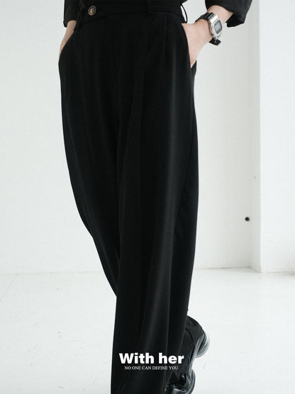 Original Classic Black Suit Trousers