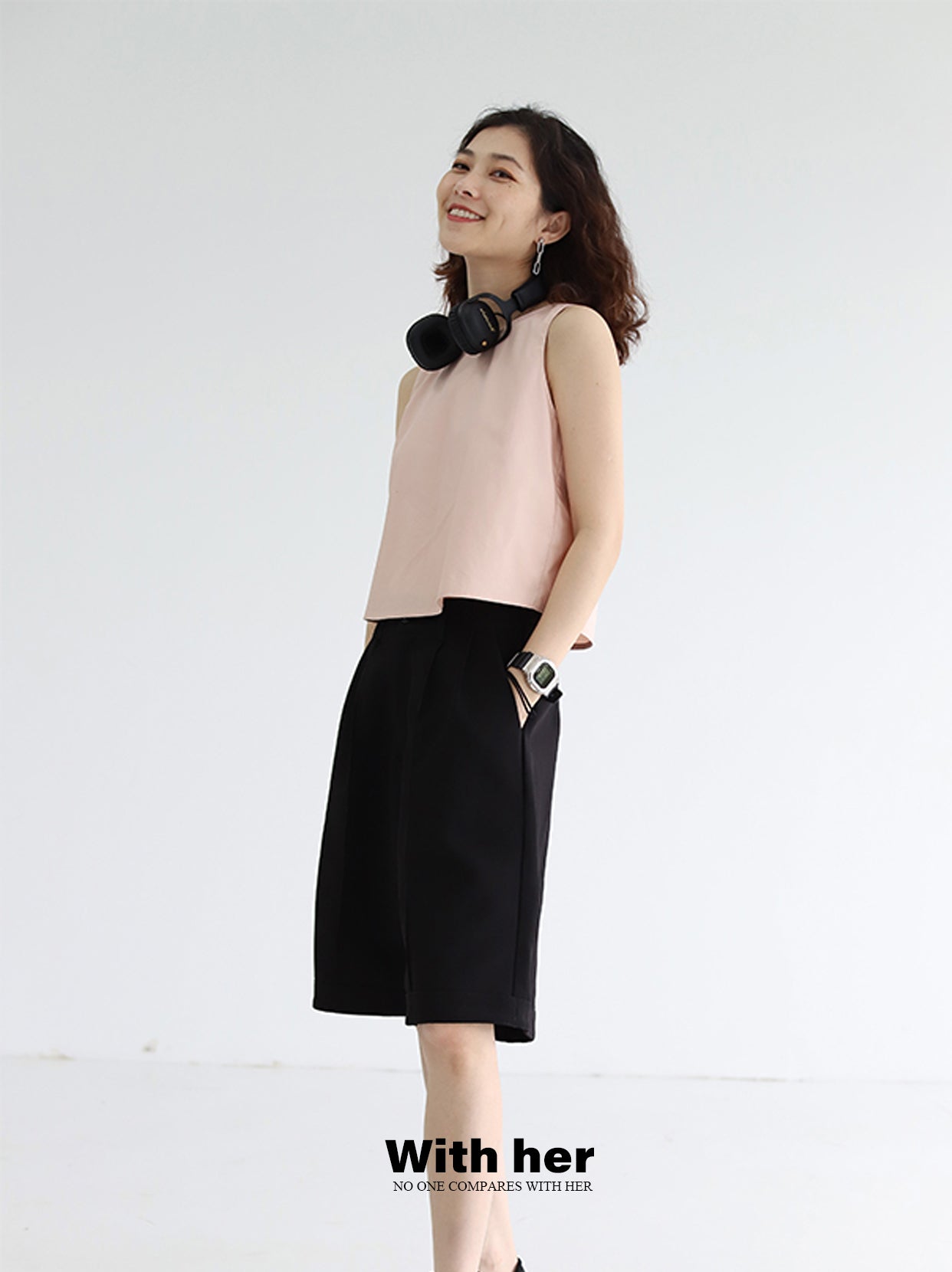 Original Backless Tie-Back Cropped Top