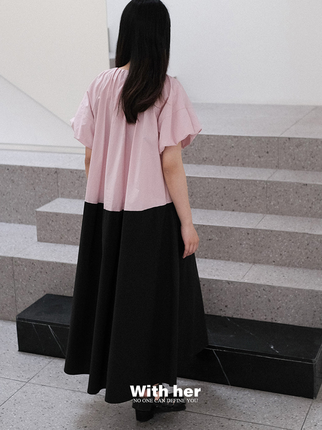 Original Cotton Puff Sleeve Dress