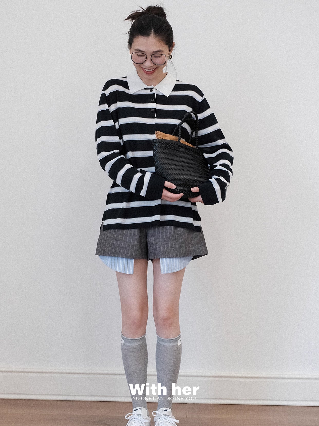 Crosscut Blazer Shorts