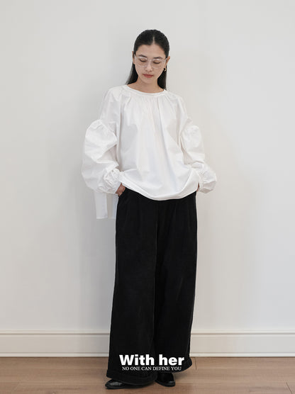 Voluminous Sleeve Shirt
