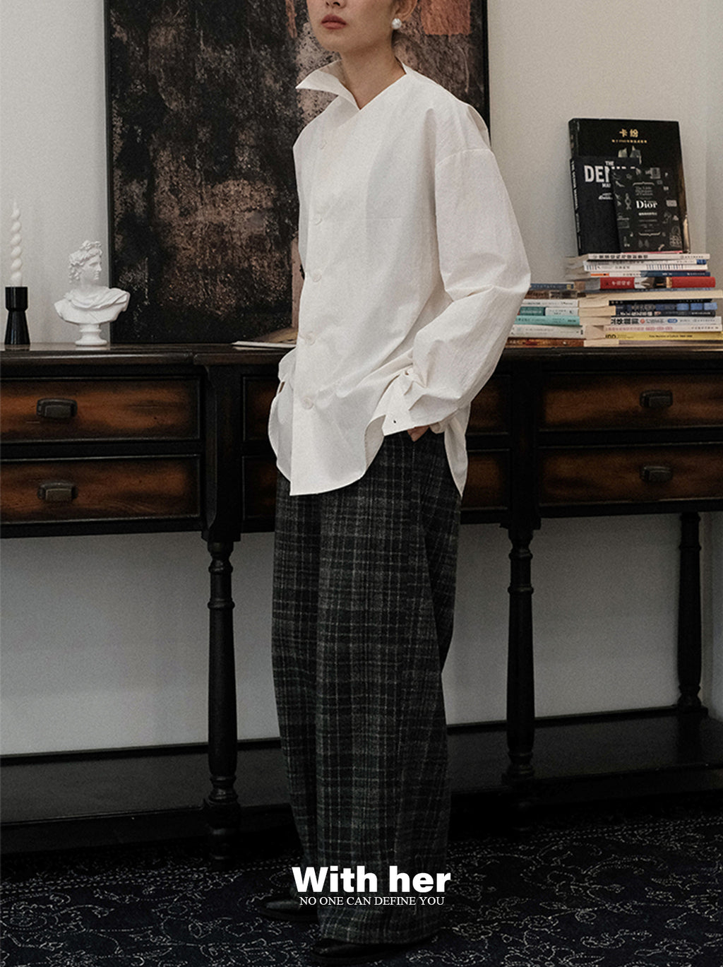 Untamed White Blouse