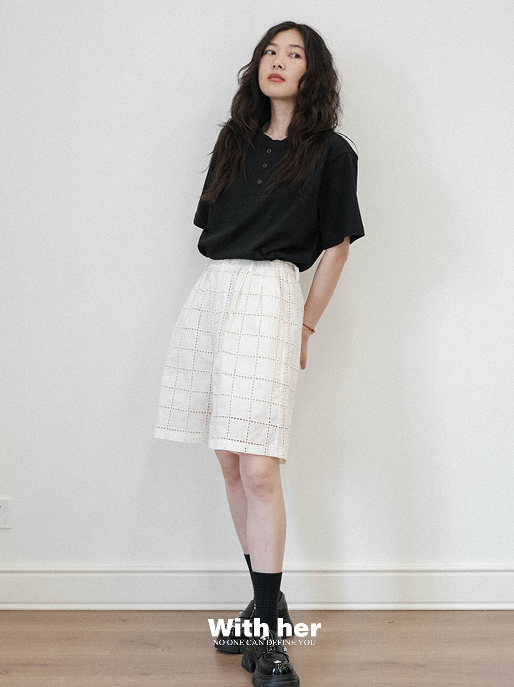 Unisex Classic Grid Shorts