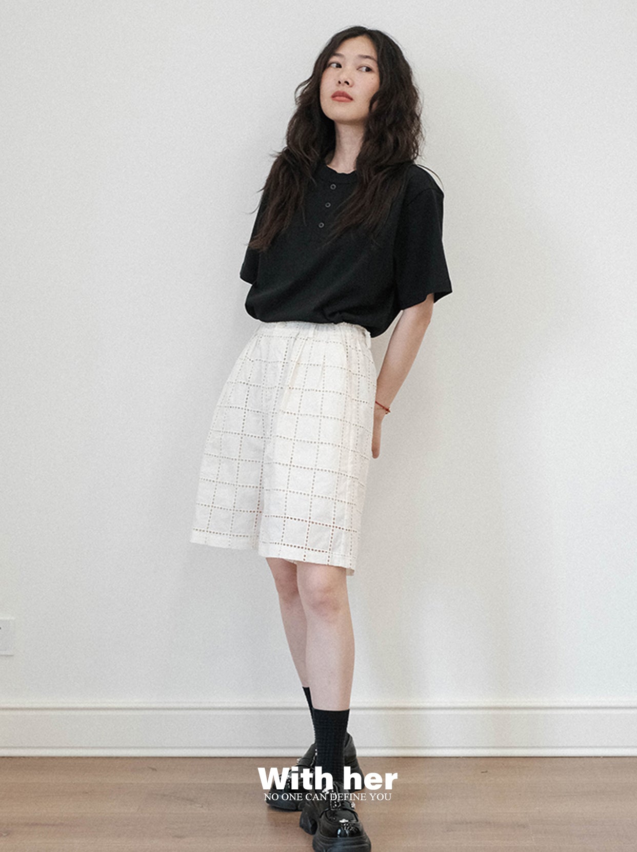 Unisex Classic Grid Shorts