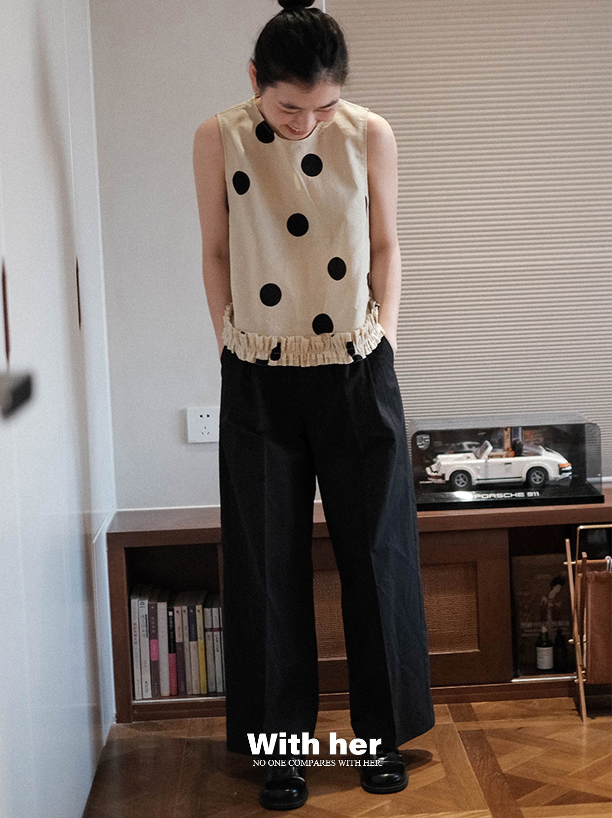 Original Elastic Waist Cropped Pants