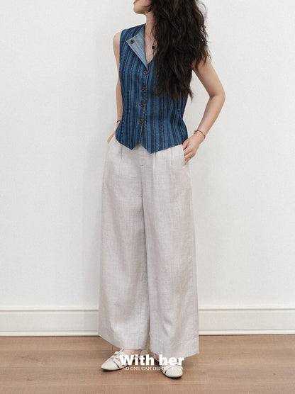 Cotton Linen Trousers