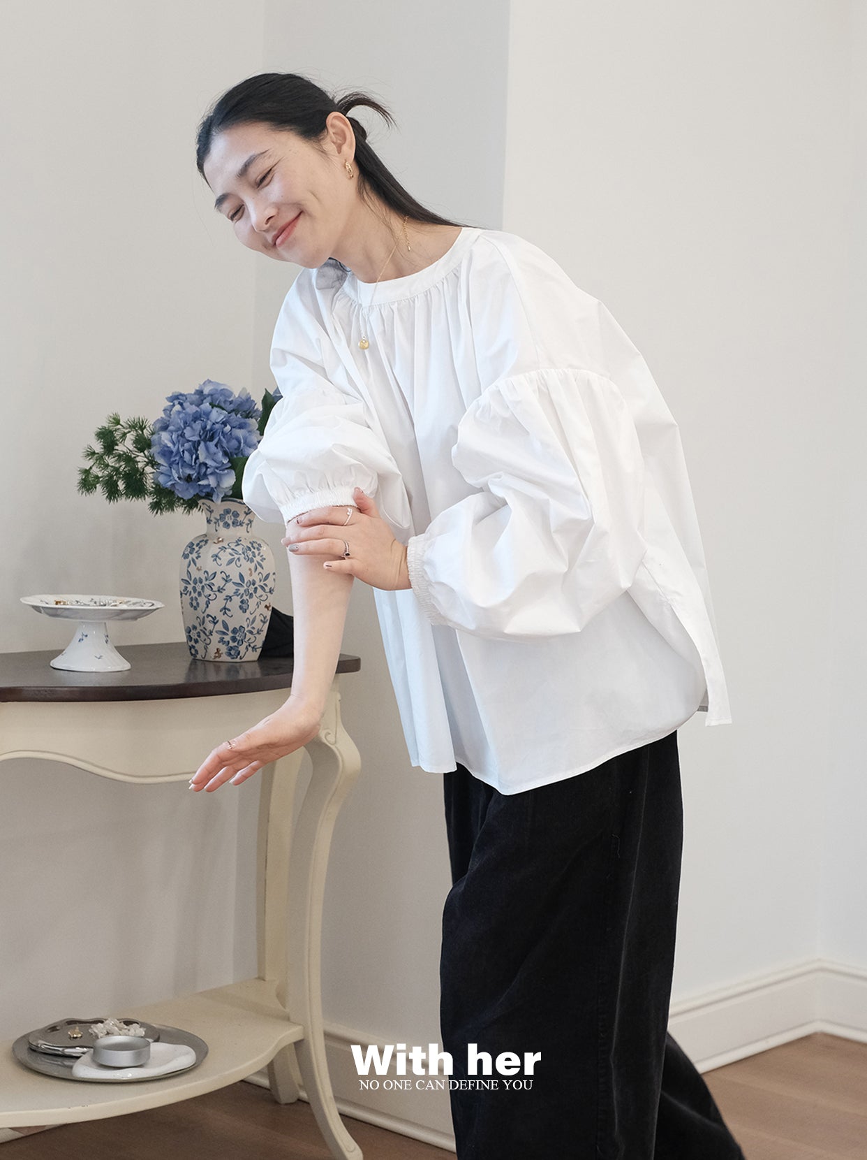 Voluminous Sleeve Shirt