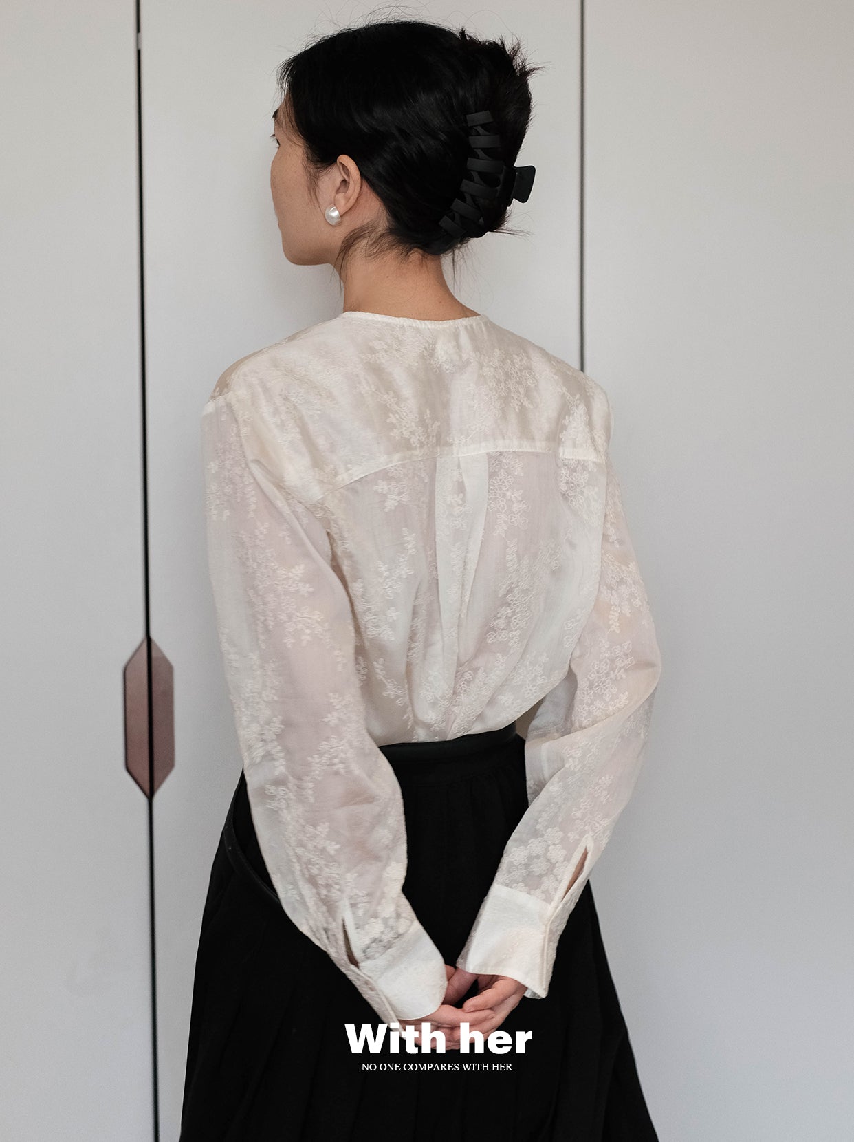 Original Lace Embroidered Shirt