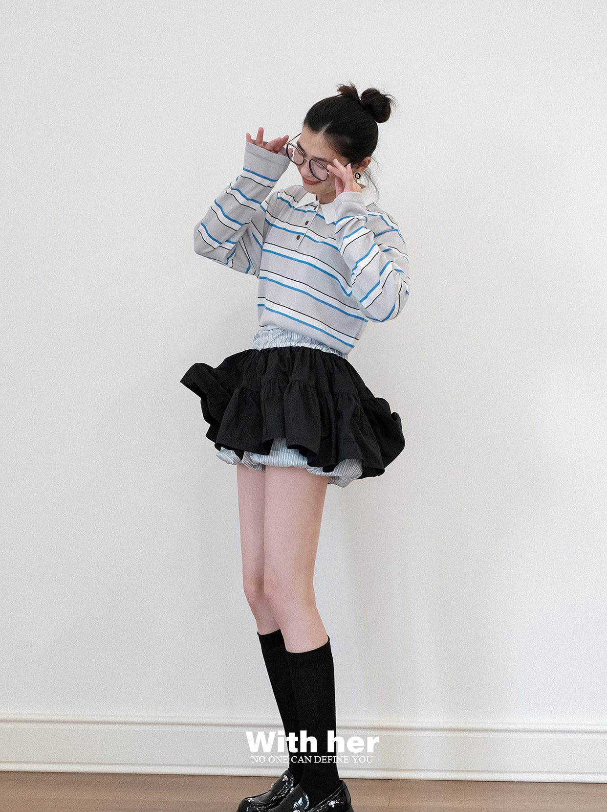Miu Striped Shirt