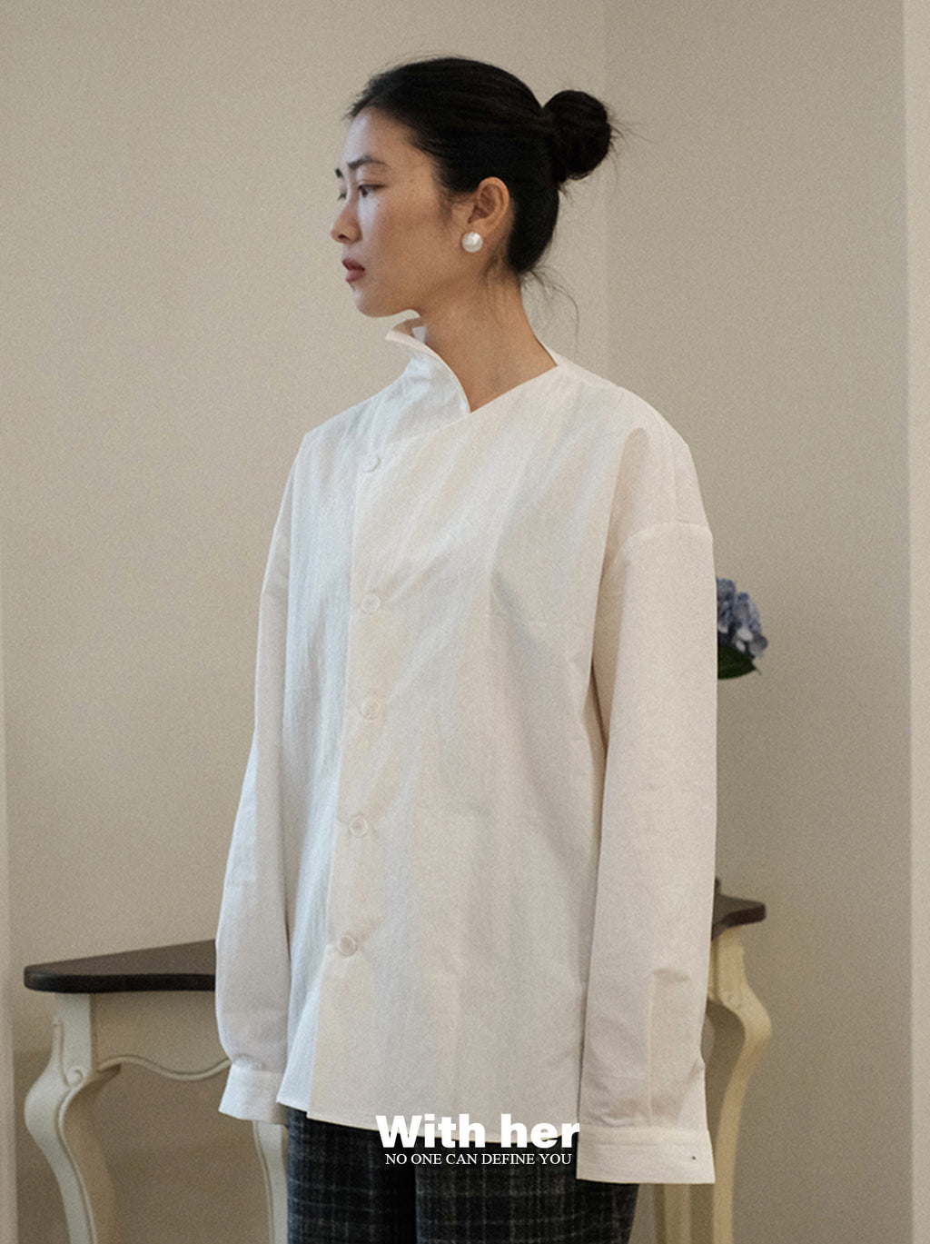 Untamed White Blouse
