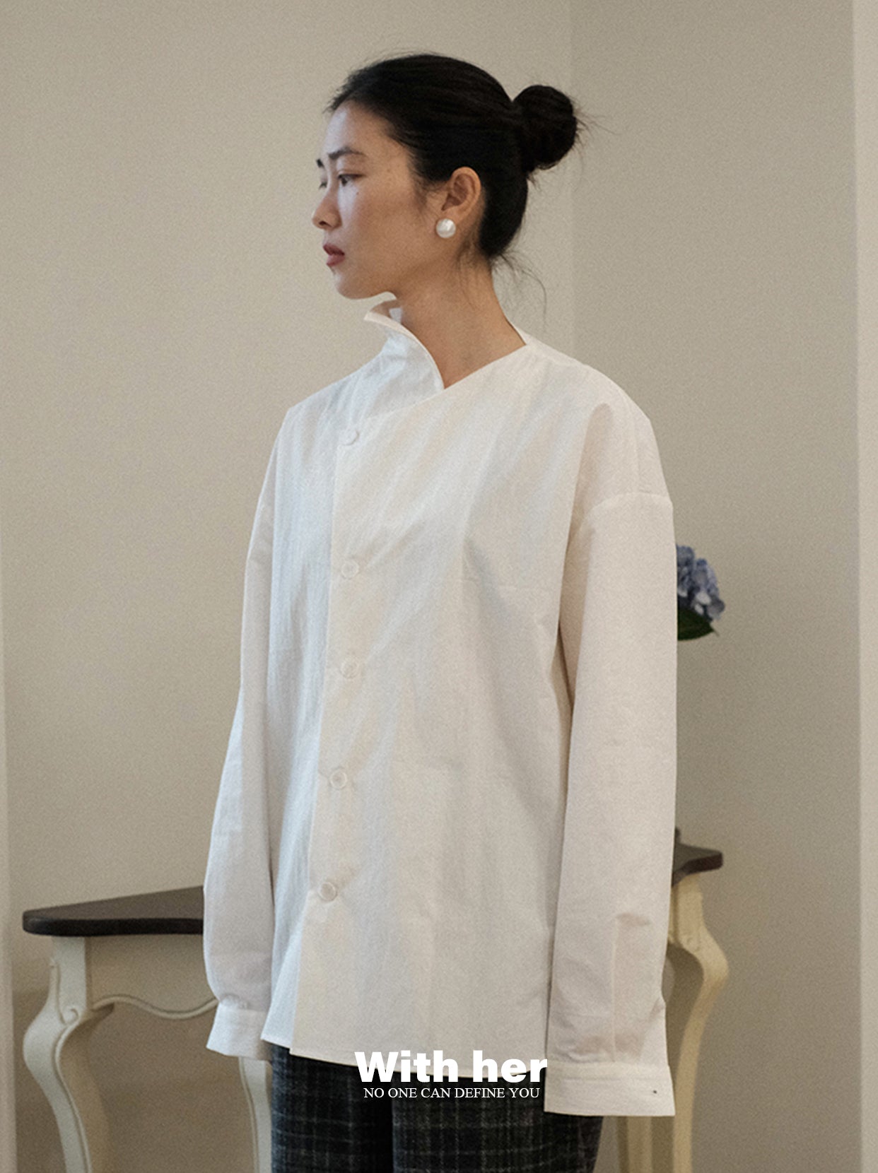 Untamed White Blouse