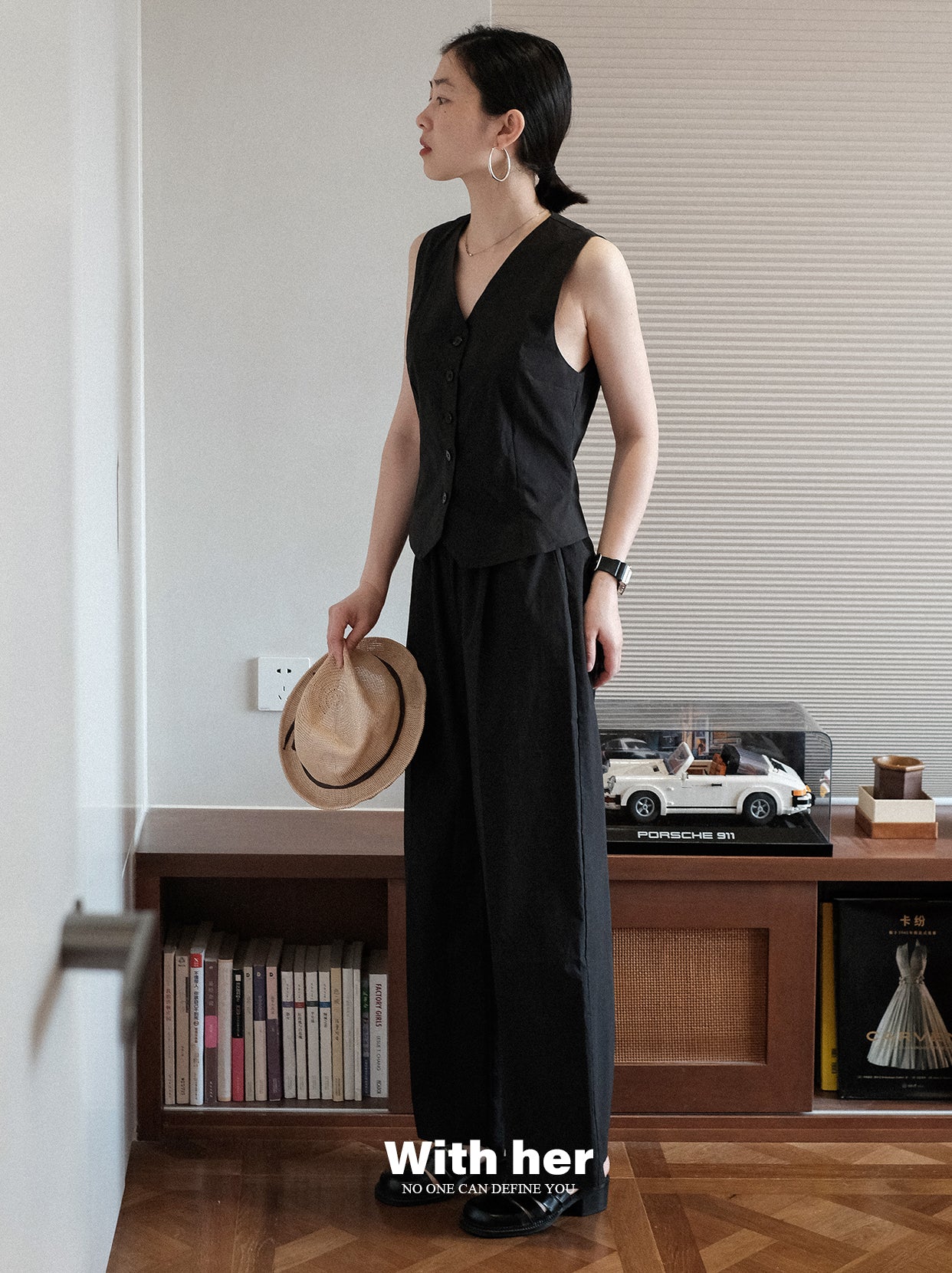 Original Cotton Cropped Trousers