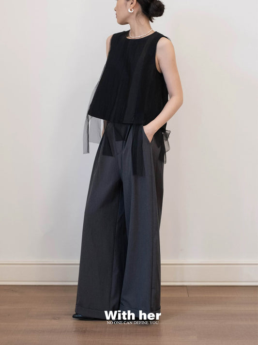 Gray Suit Trousers