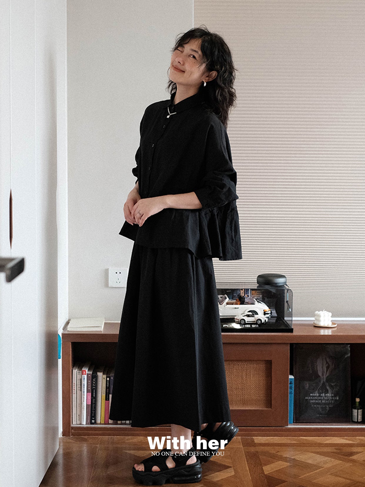 Bat Sleeve Blouse