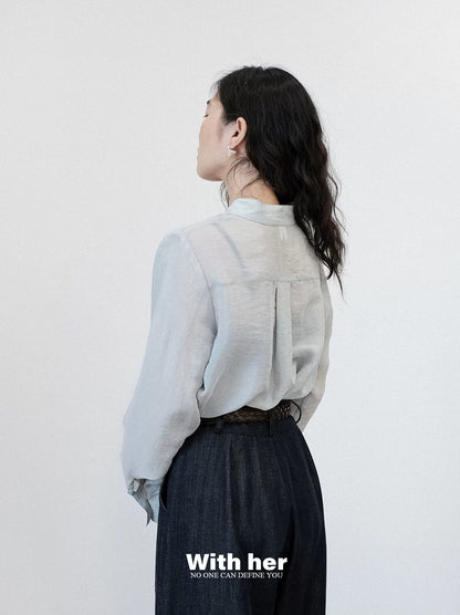 Chemise Tencelée Blouse