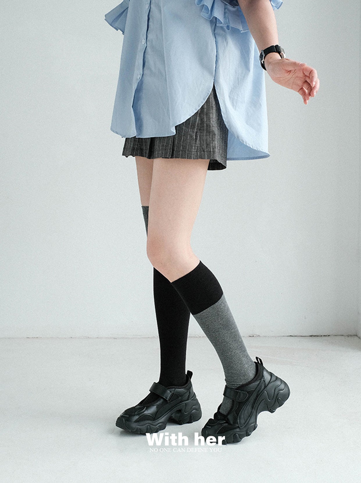 Layered Long Socks