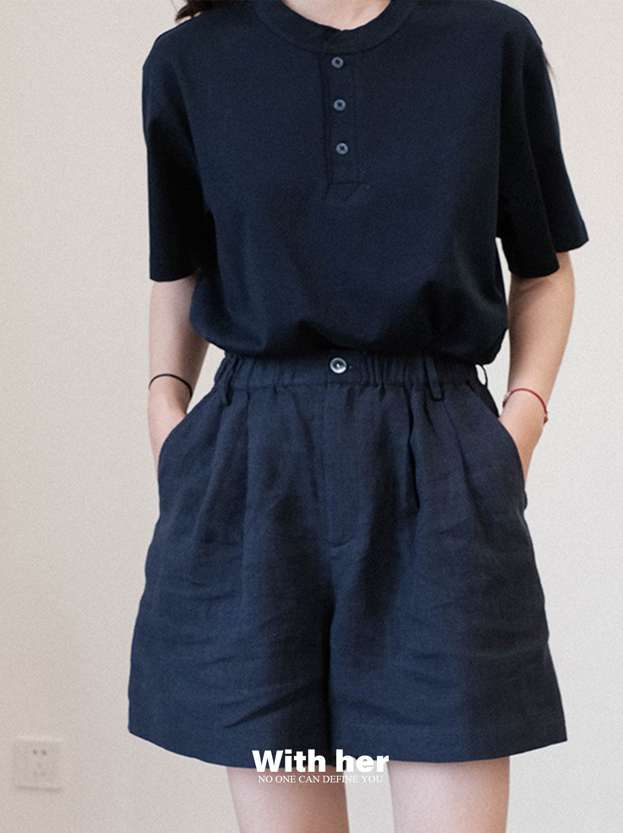 Soft Linen Blue Pants