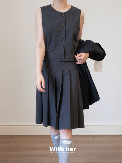 Office-Ready Suit Vest