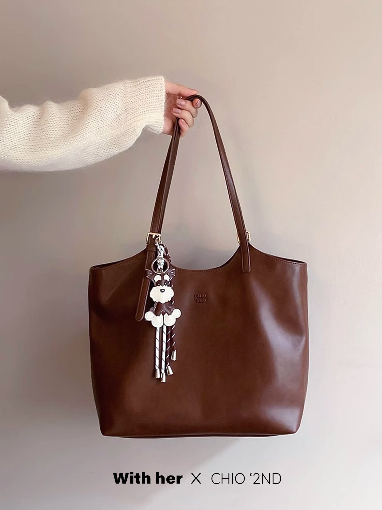 Cocoa Pup Tote