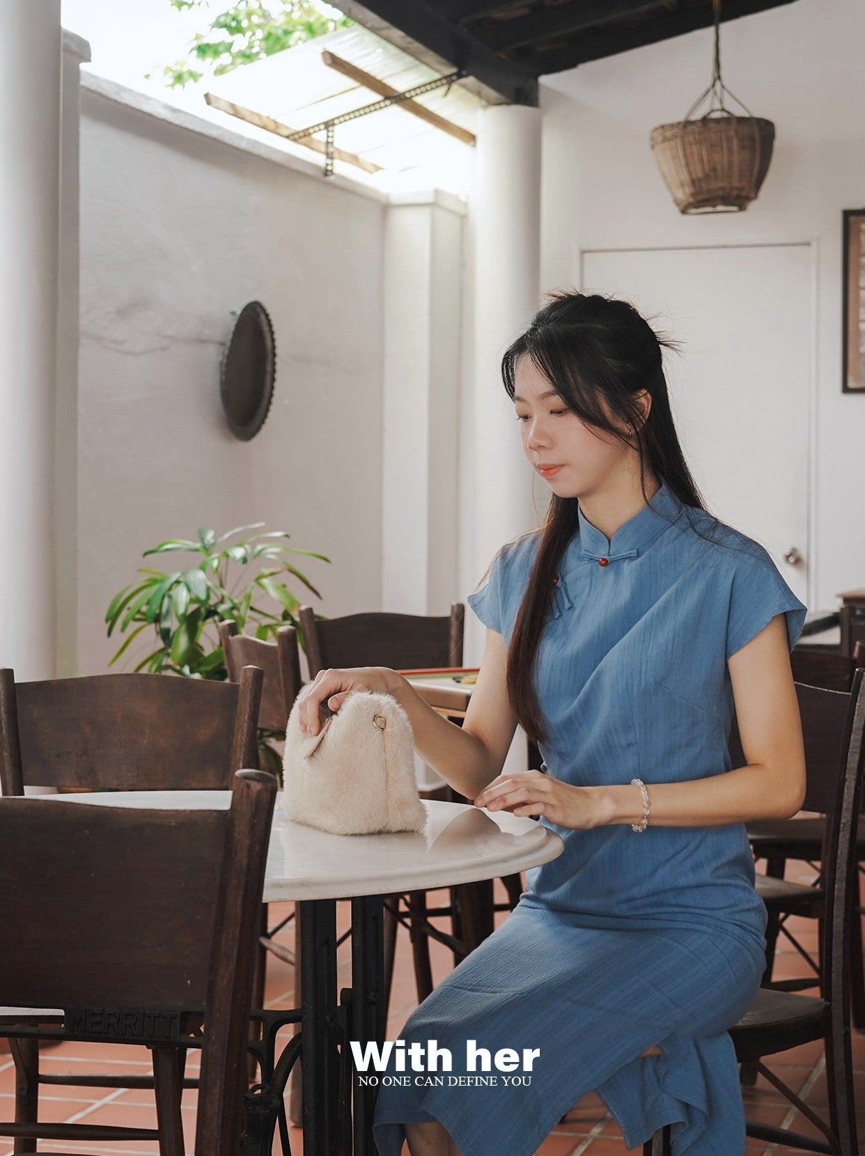 Eastern Azure Cheongsam