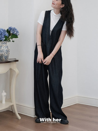 Classic Denim Overalls