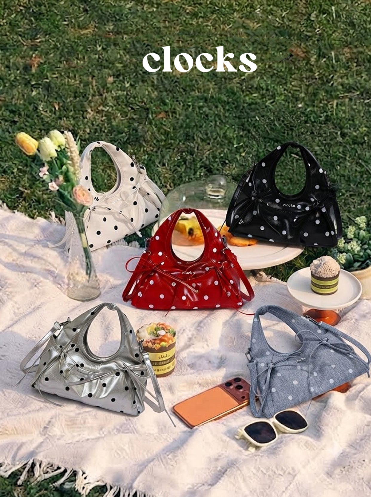 Polka Pixie Mini Bag