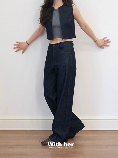 Dual Denim Top
