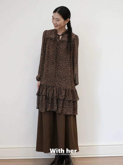 Sultry Leopard Dress