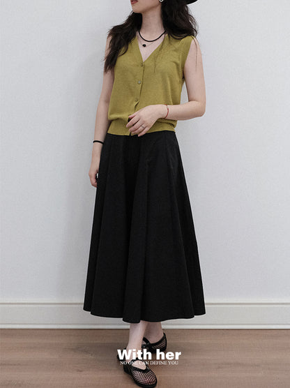 Sleeveless Knit Vest