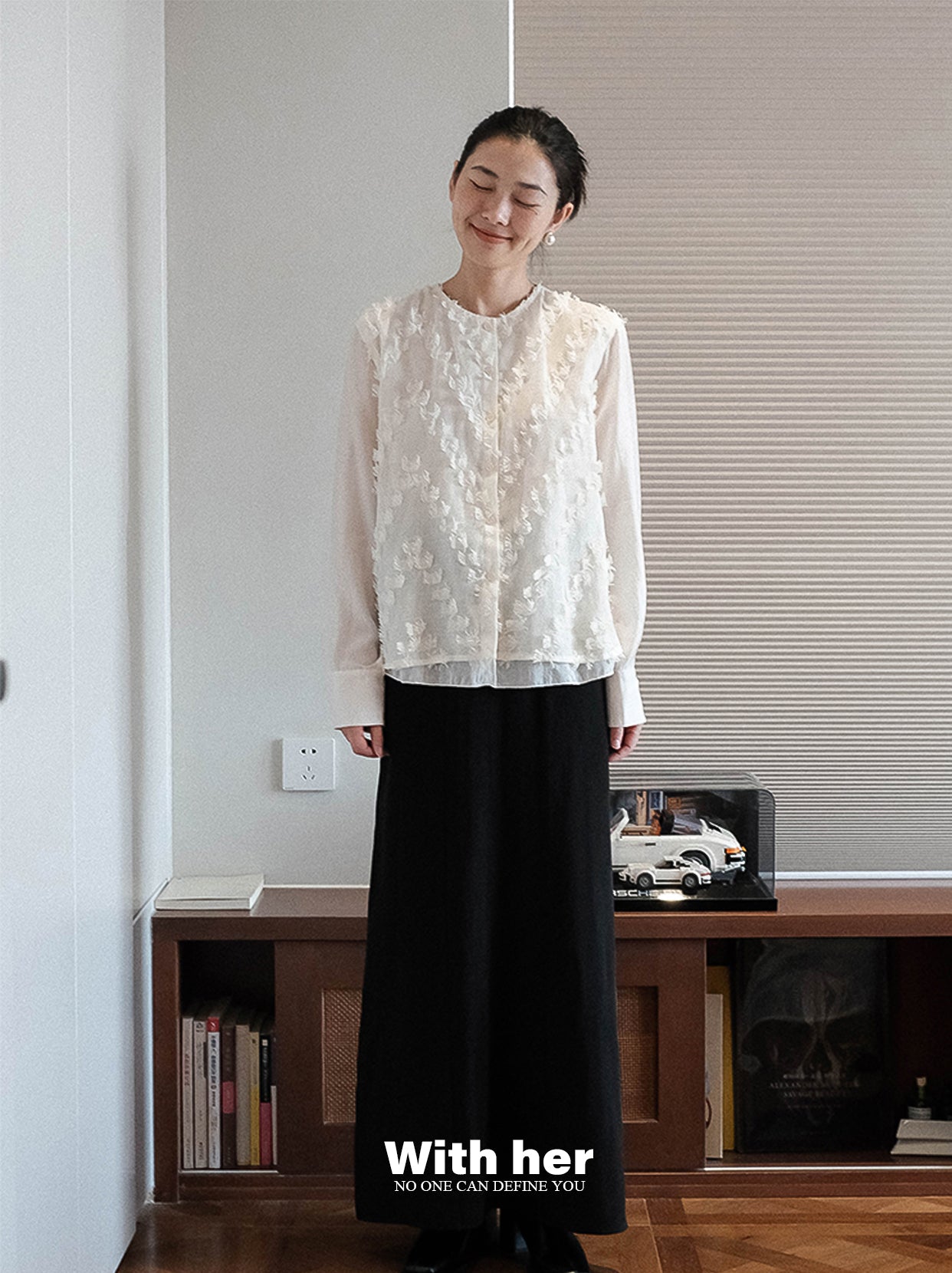Tassel White Sleeve Shirt