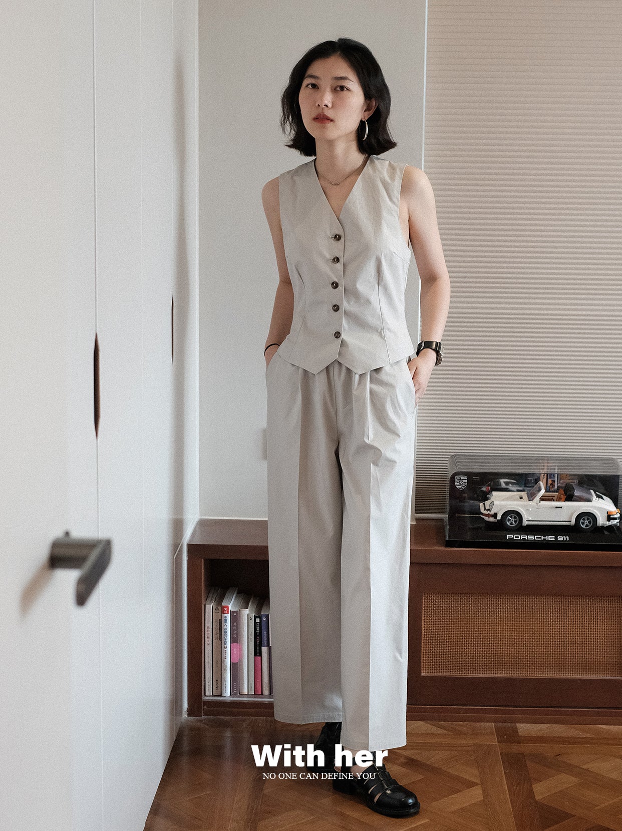 Original Cotton Cropped Trousers