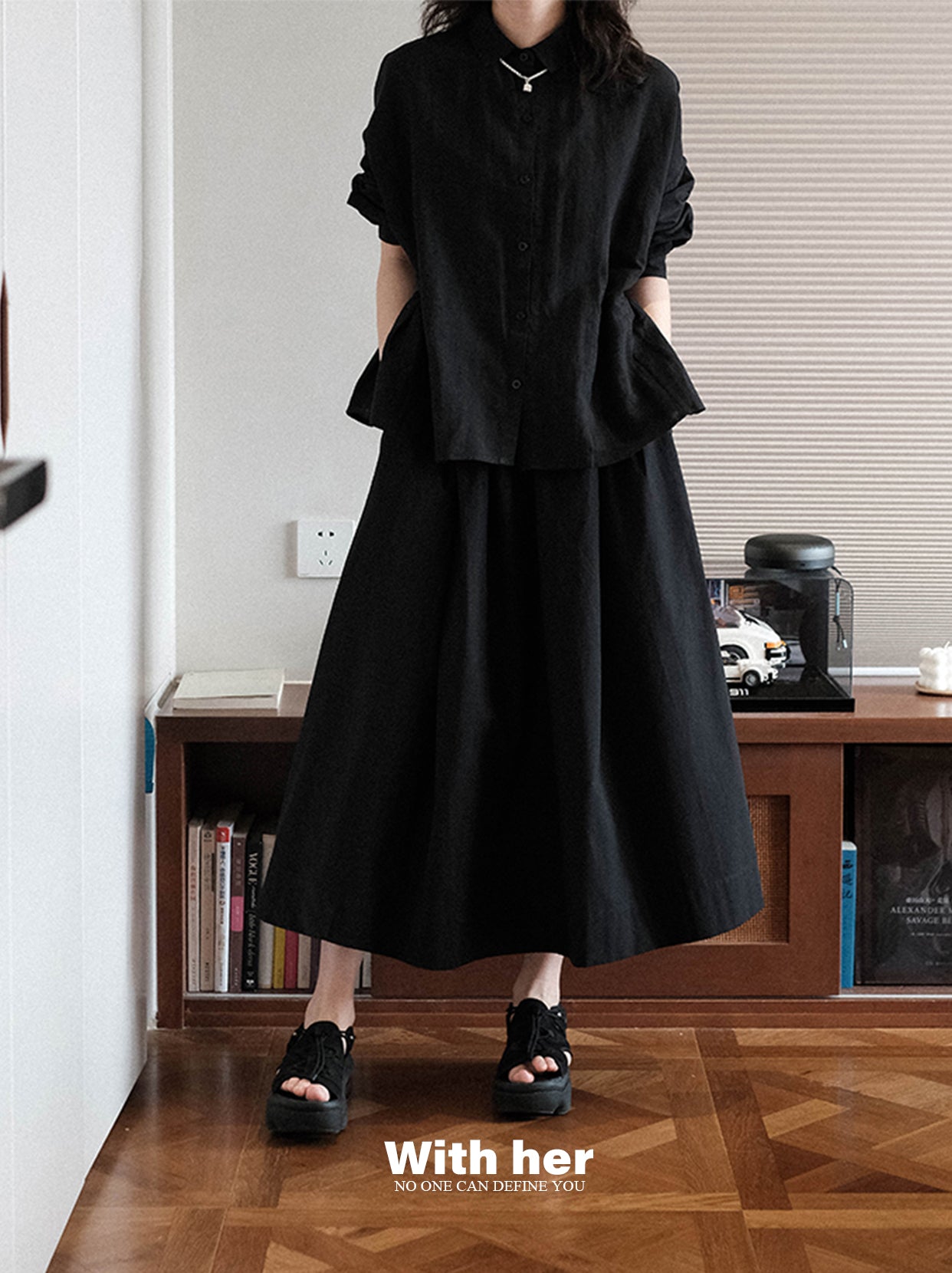 Bat Sleeve Blouse