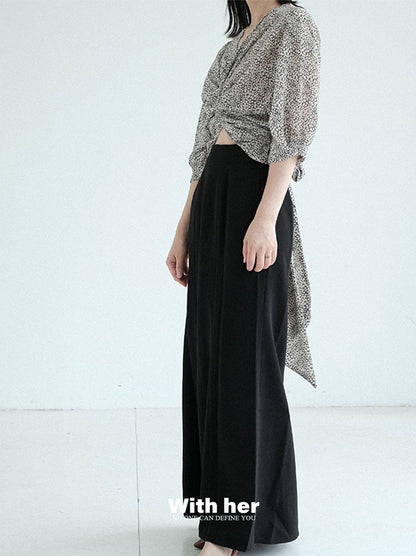 Original Floral V-Neck Blouse