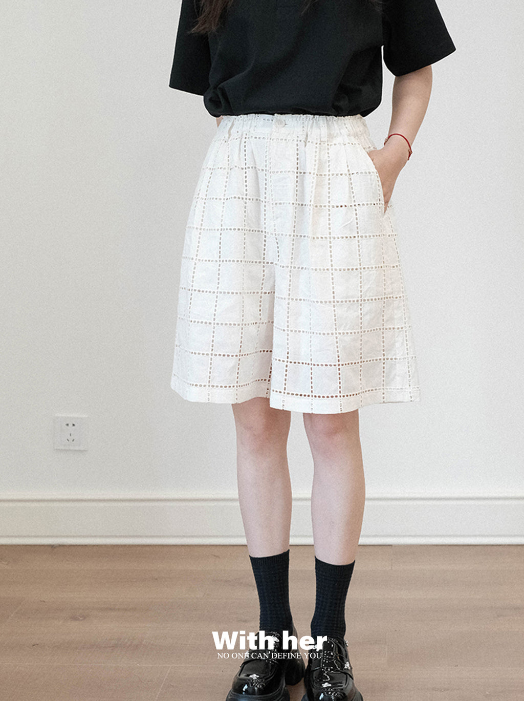 Unisex Classic Grid Shorts