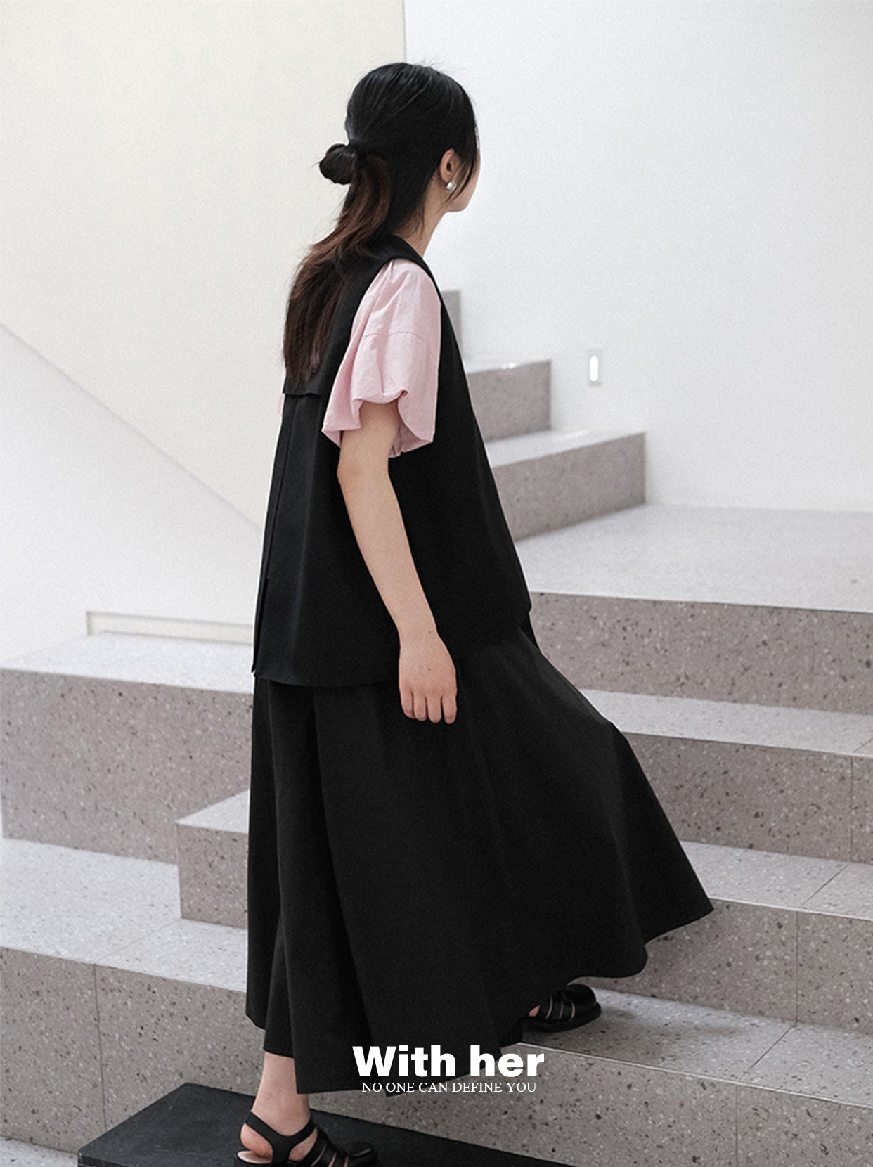 Original Cotton Puff Sleeve Dress