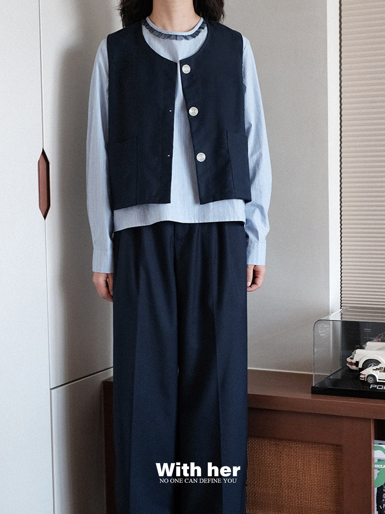 Retro Suit Vest