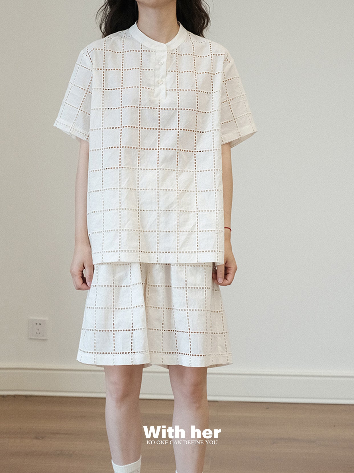 Unisex Classic Grid Shorts