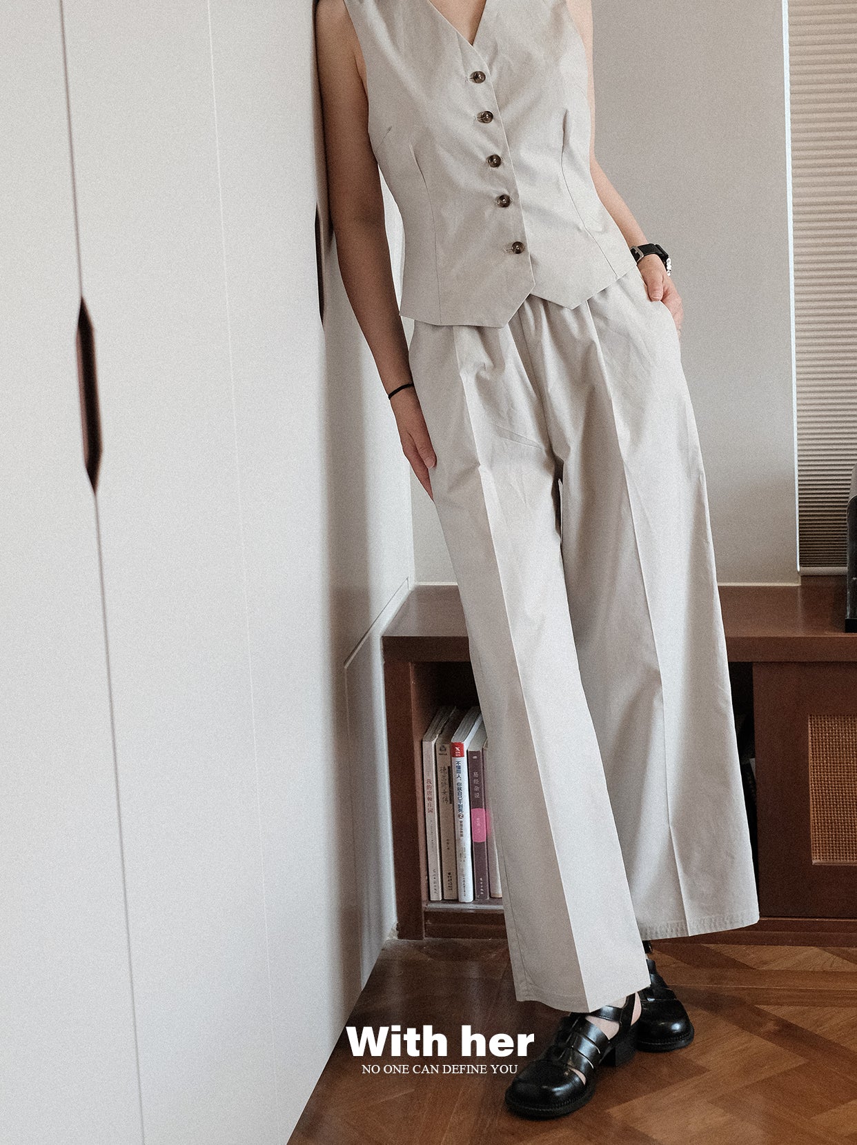 Original Cotton Cropped Trousers