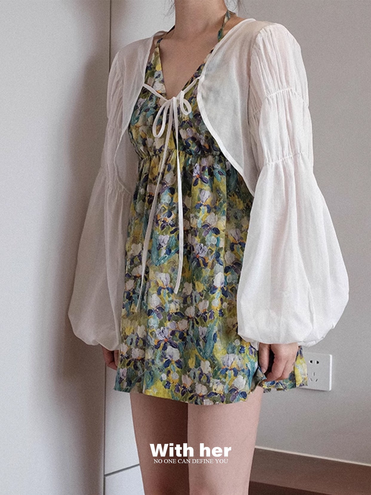 Original Cotton Cropped Cardigan