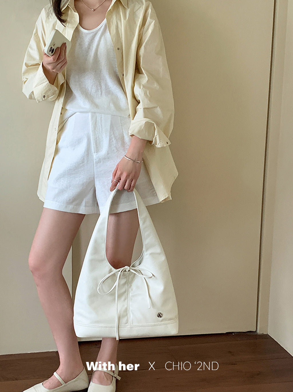 Mono Bow Tote