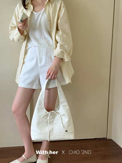 Mono Bow Tote