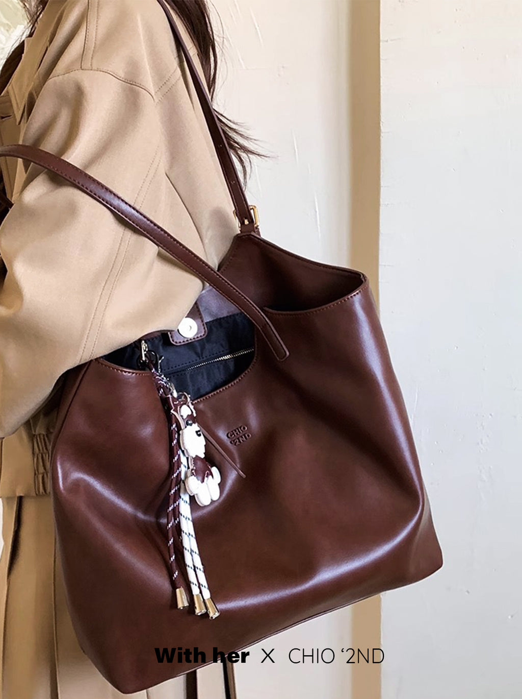 Cocoa Pup Tote