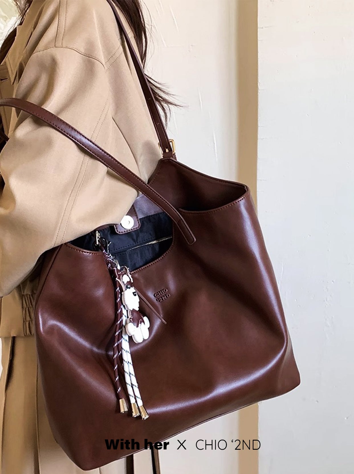 Cocoa Pup Tote