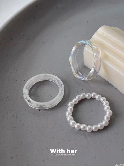 Vintage Pearl Rings