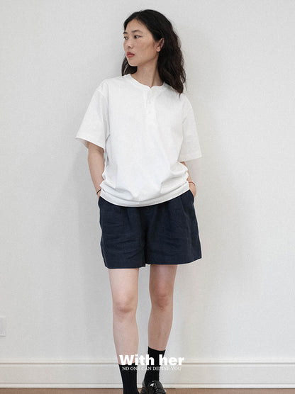 Unisex Blank Round T