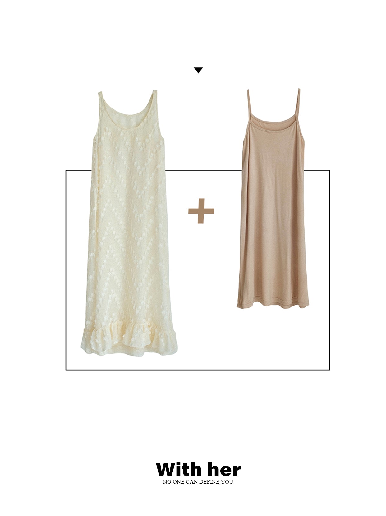 Original Sleeveless Tassel Strap Dress