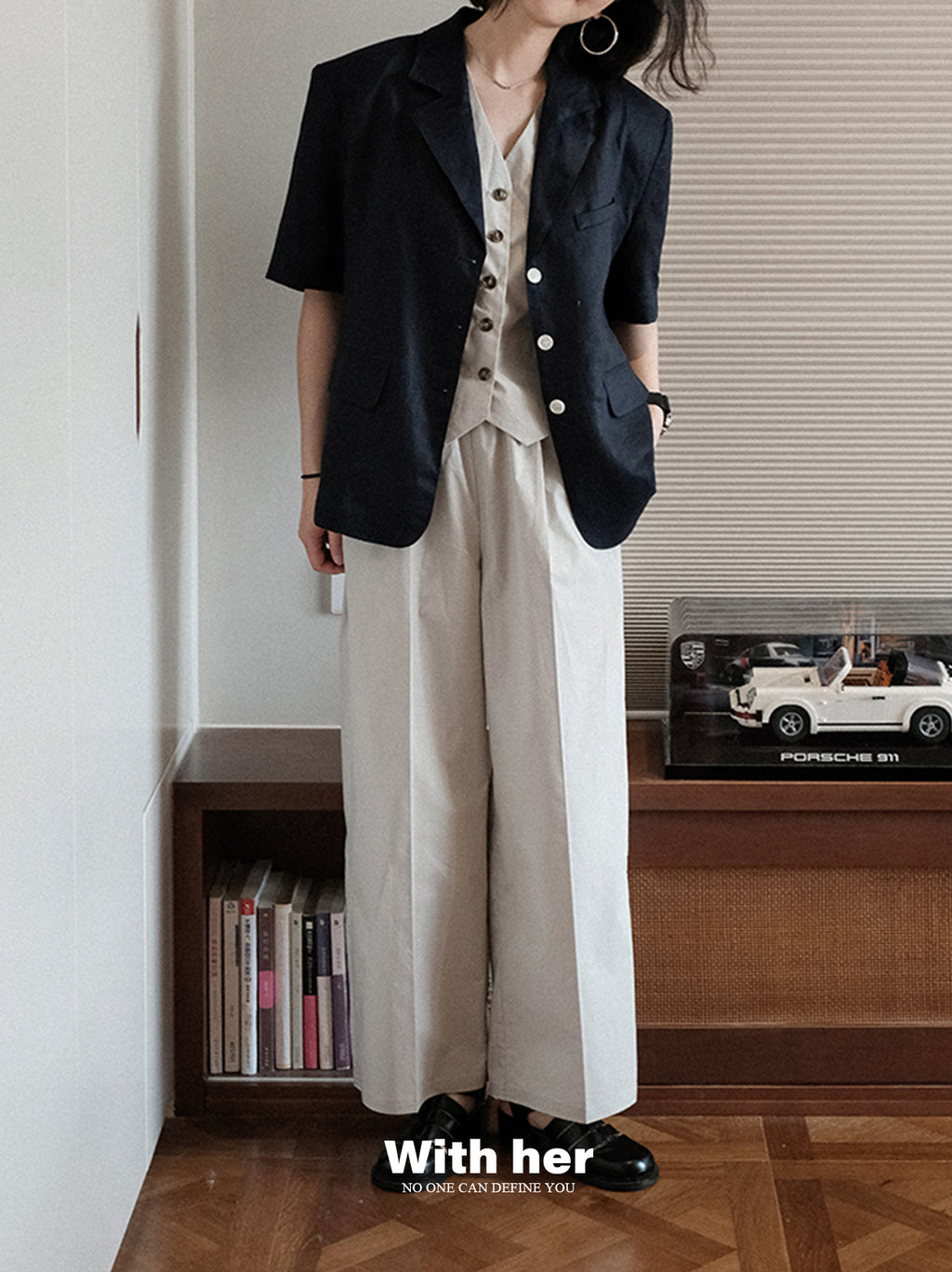 Original Cotton Cropped Trousers