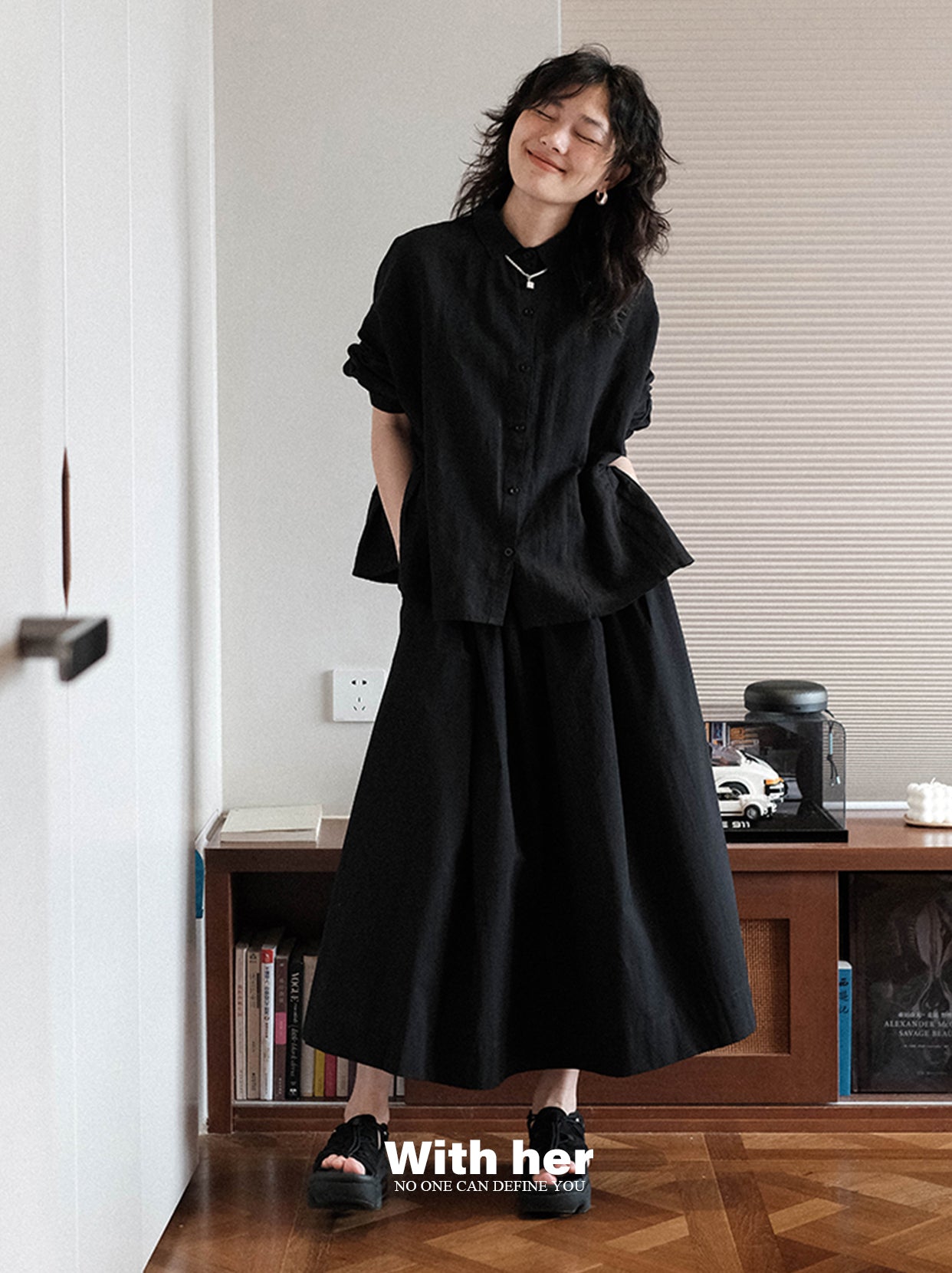 Bat Sleeve Blouse