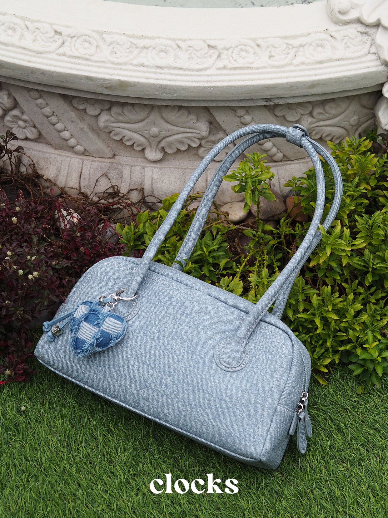 Blue Denim Duffle